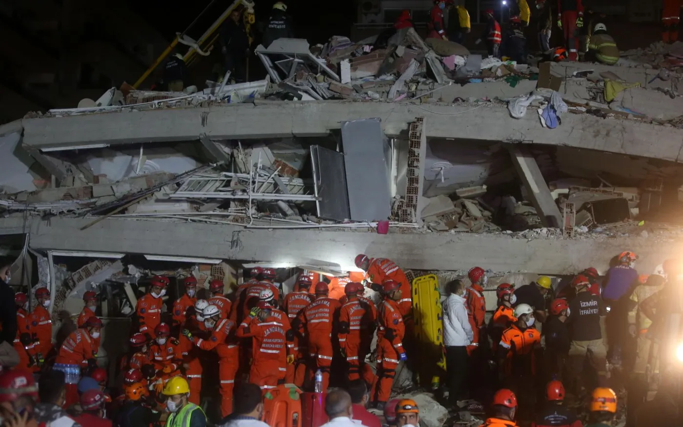 Akcja ratunkowa w Izmirze