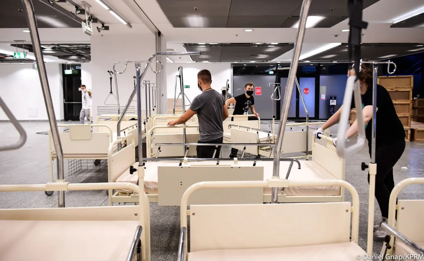 Tak będzie wyglądał szpital na PGE Narodowym. ZDJĘCIA i WIDEO