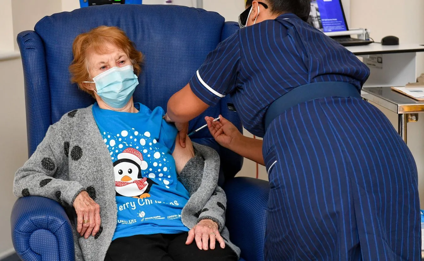 90-letnia Margaret Keenan