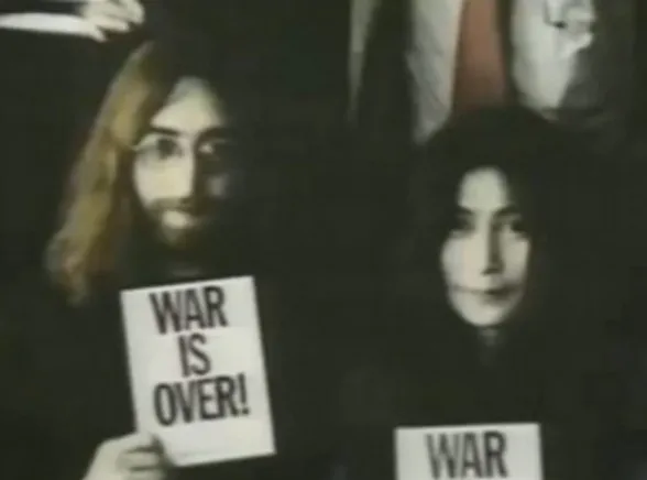 John Lennon  quot;War is over quot;
