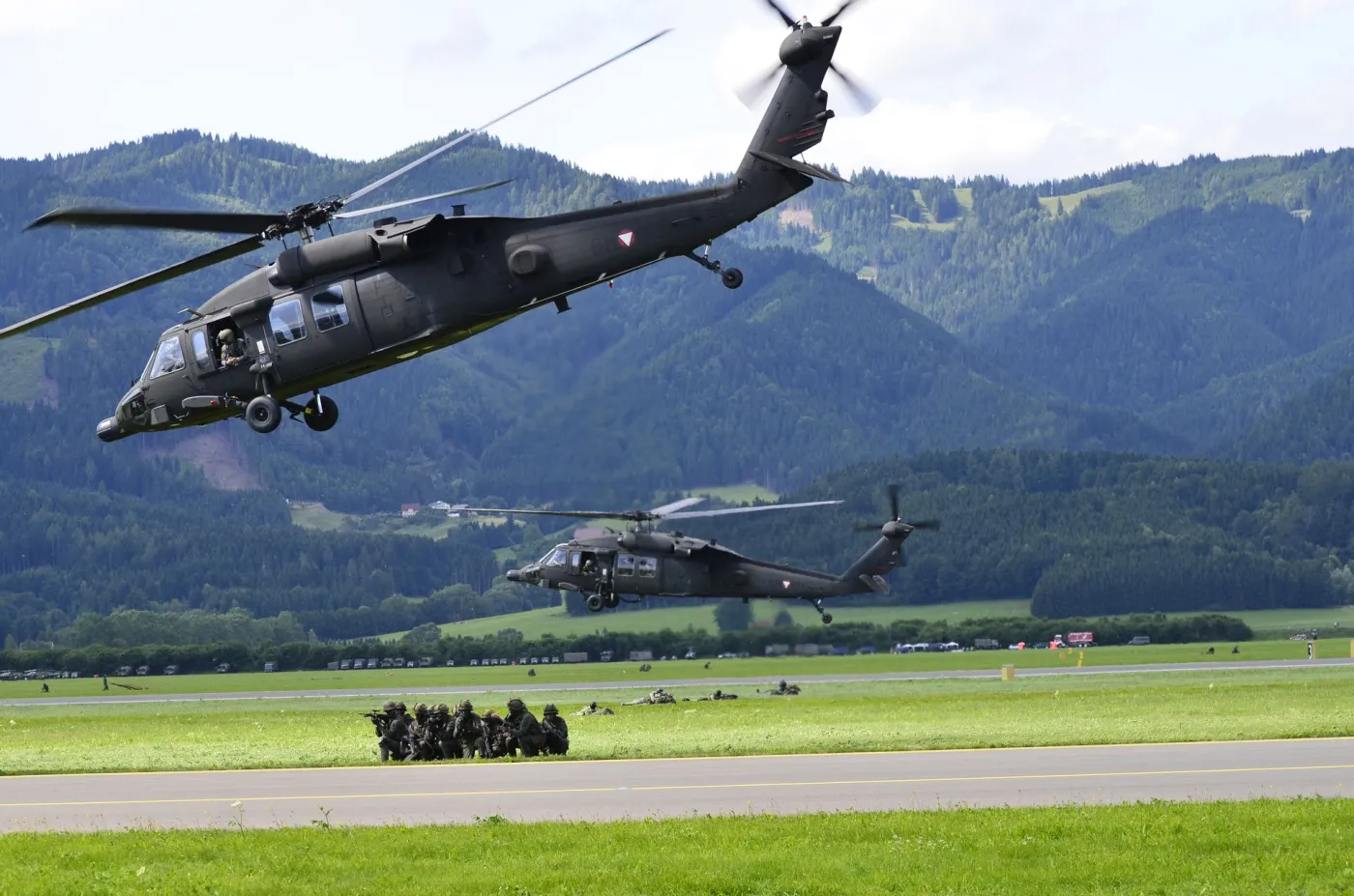 Trzech żołnierzy Gwardii Narodowej zginęło w katastrofie śmigłowca