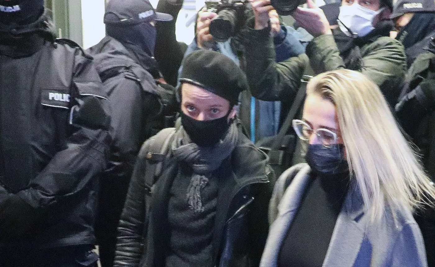 Fotoreporterka Agata Grzybowska zatrzymana przez policje