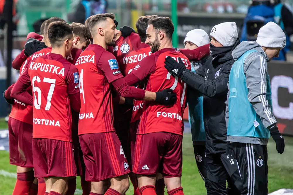 Piłkarze Legii Warszawa