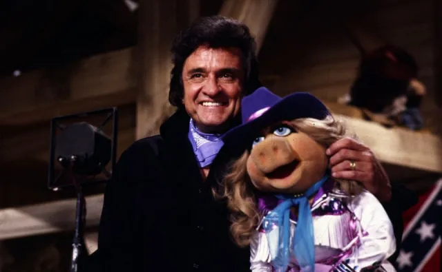 Rasizm w "Muppet Show"? Kontrowersyjny Johnny Cash na tle flagi Konfederacji