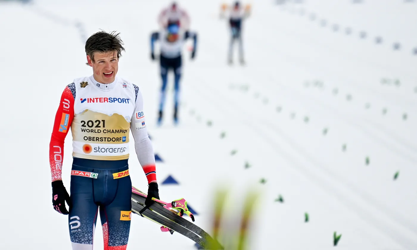 Po dyskwalifikacji Klaebo złoty medal mistrzostw świata dla Iversena