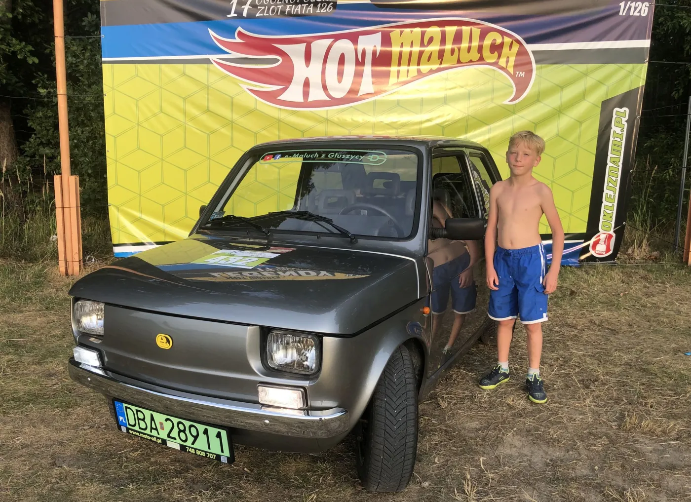 e-Maluch z Głuszycy, czyli elektryczny Fiat 126p domowej roboty