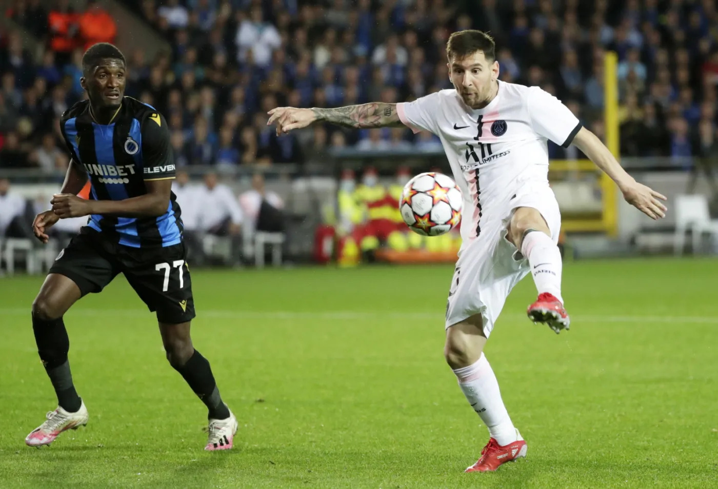 Liga Mistrzów. Supertrio z PSG powstrzymane, grad goli w Manchesterze