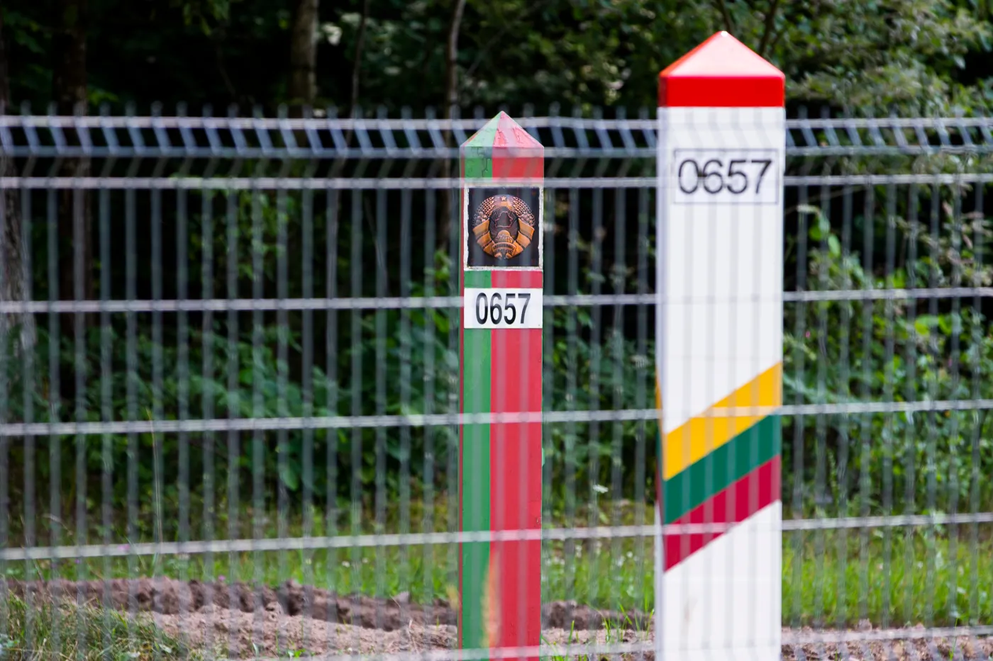 Minister obrony Litwy: Ciężar białoruskiego ataku przesunął się na Polskę