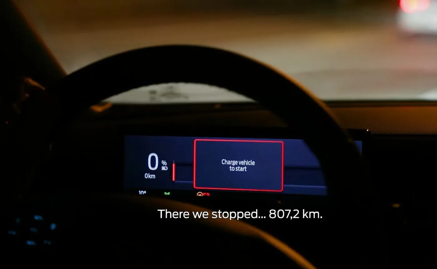 Ford Mustang Mach-E przejechał ponad 807 km na jednym ładowaniu