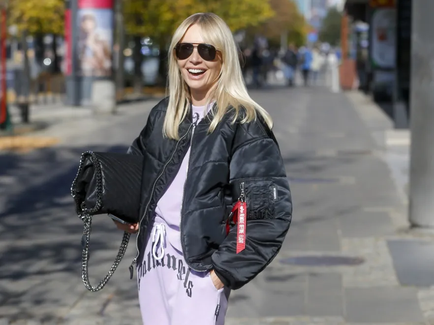 Agnieszka Woźniak-Starak w dresie - trudno byłoby wyglądać lepiej. FOTO