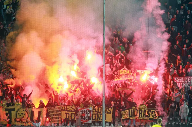 Kibice Borussii Dortmund wywołali zamieszki w Lizbonie