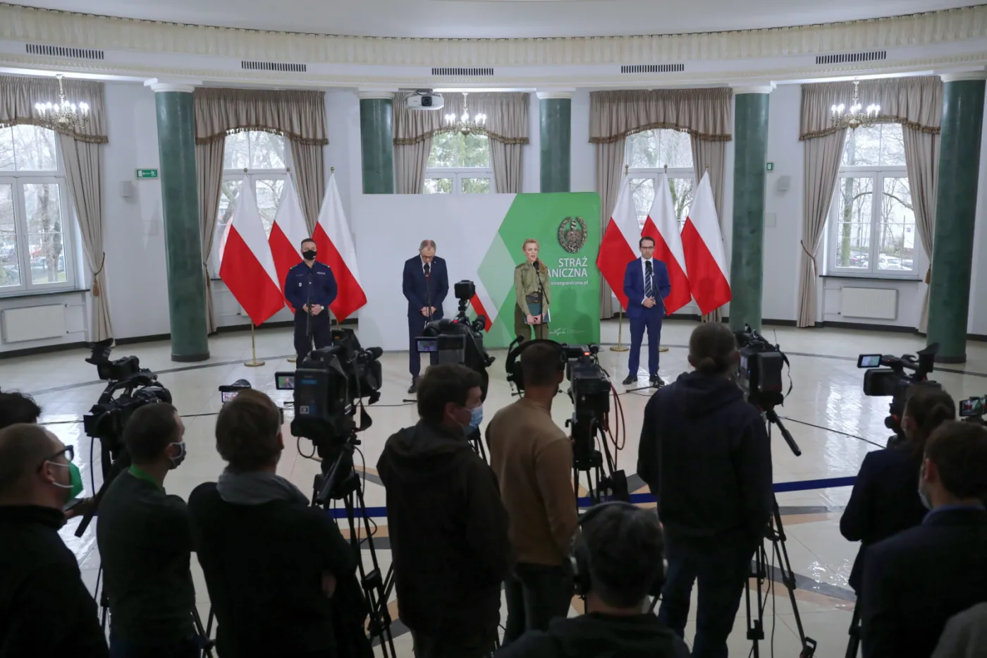 Sytuacja na granicy "daleka od normalizacji". Wiceminister podał warunek dla dziennikarzy