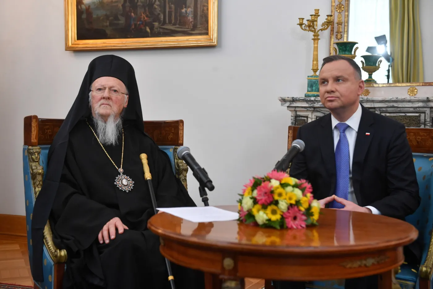 "Hojność, miłosierdzie i gościnność". Ważne słowa Bartłomieja I w Polsce