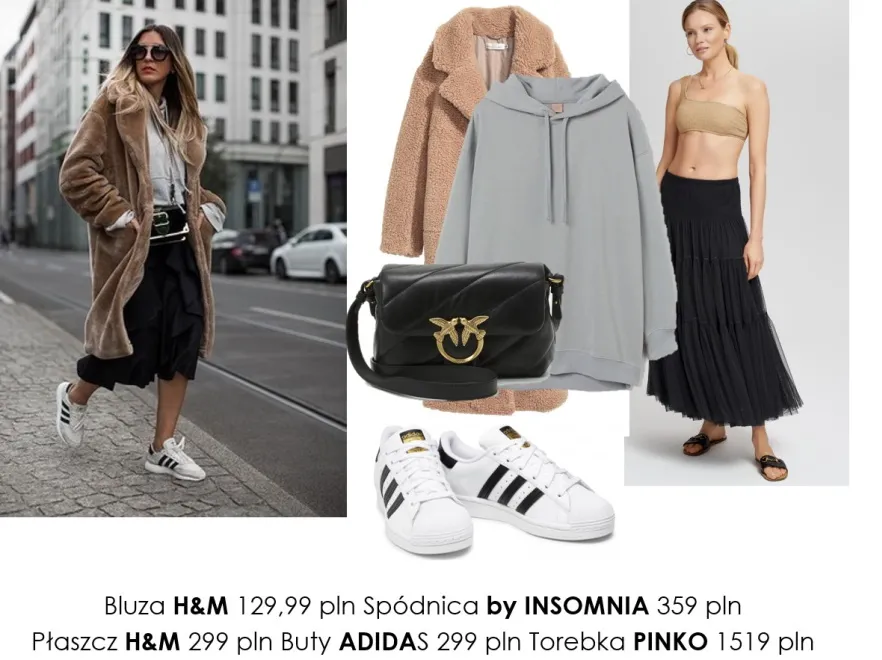 Dół oddaje nastrój: Jedna bluza - 4 STYLIZACJE