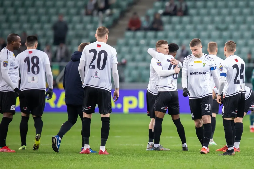Piłkarze Górnika Łęczna i Bruk-Betu Termaliki Nieciecza żegnają się z Ekstraklasą