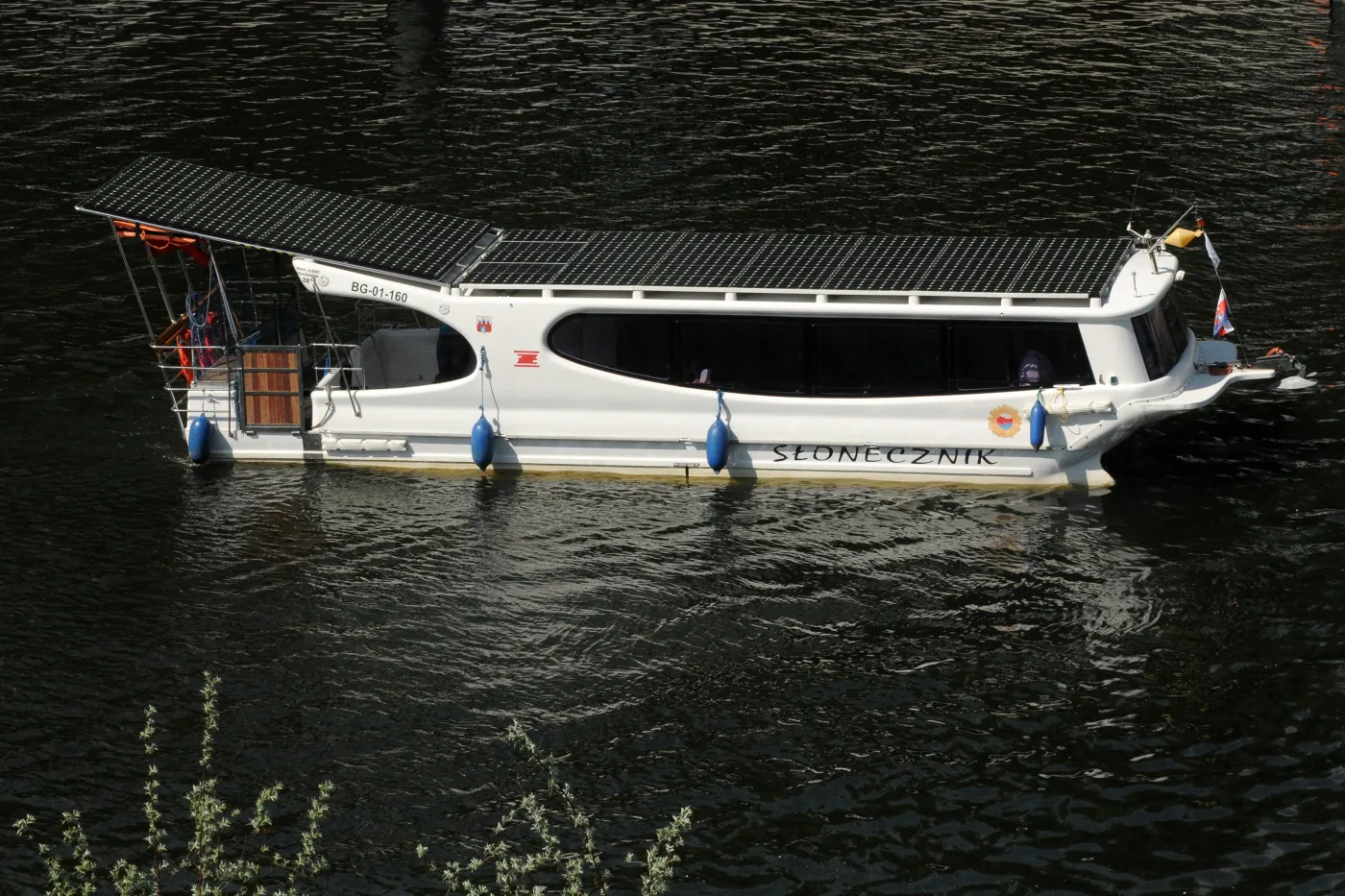 Na Brdzie ruszyły rejsy tramwajami wodnymi "Słonecznik"