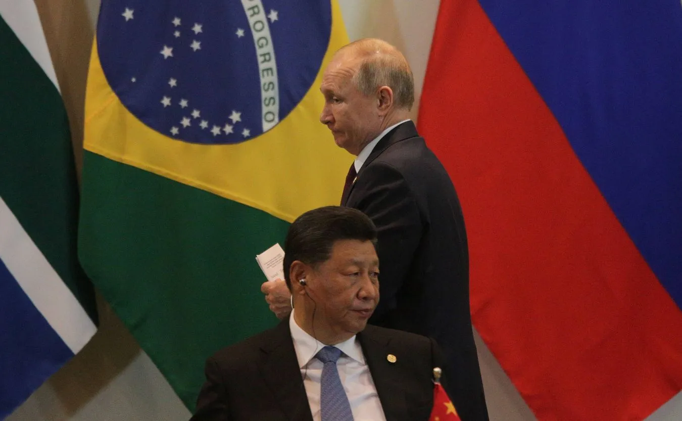 Władimir Putin Xi Jinping