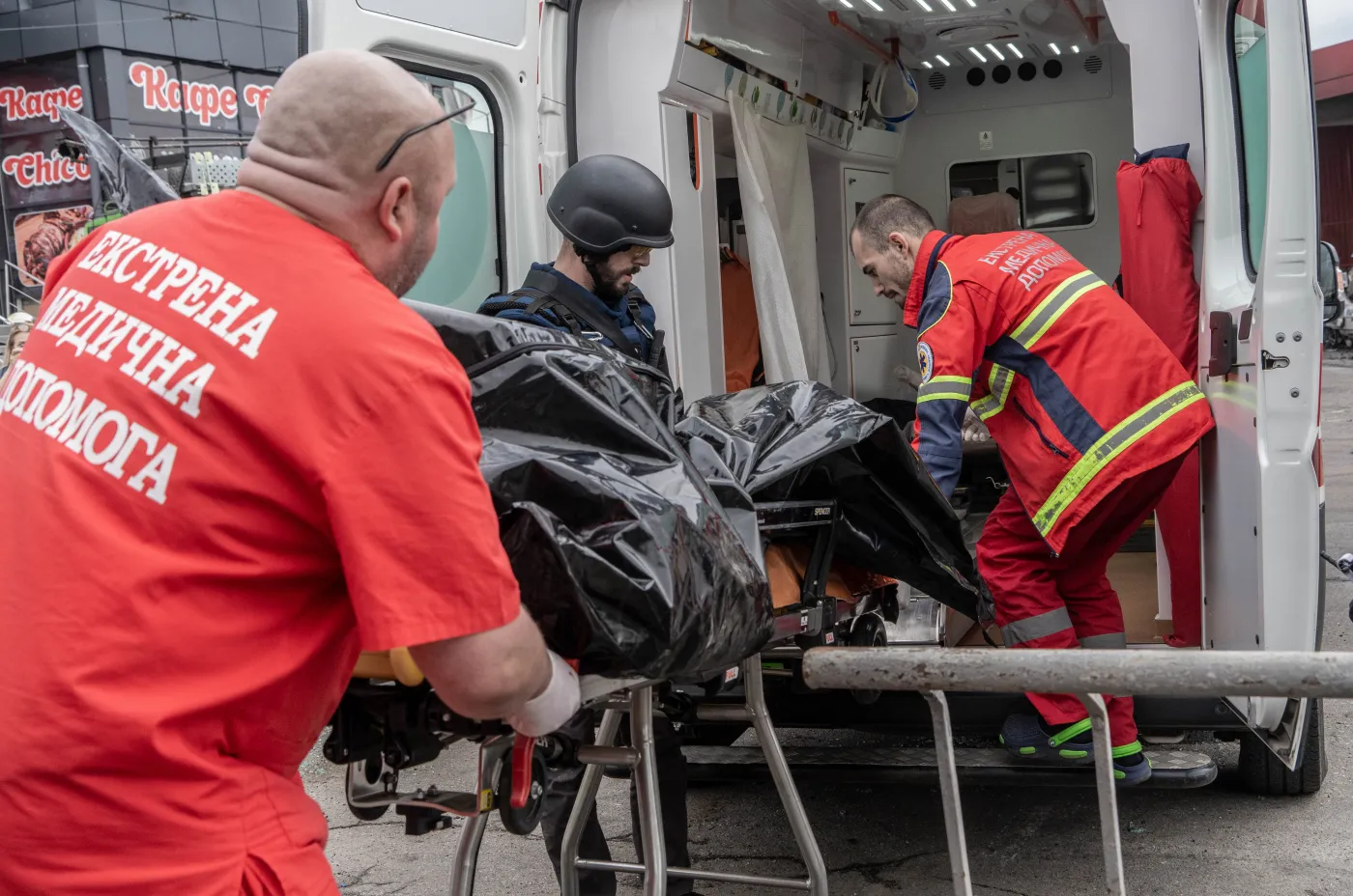 Ofiara rosyjskiego ataku