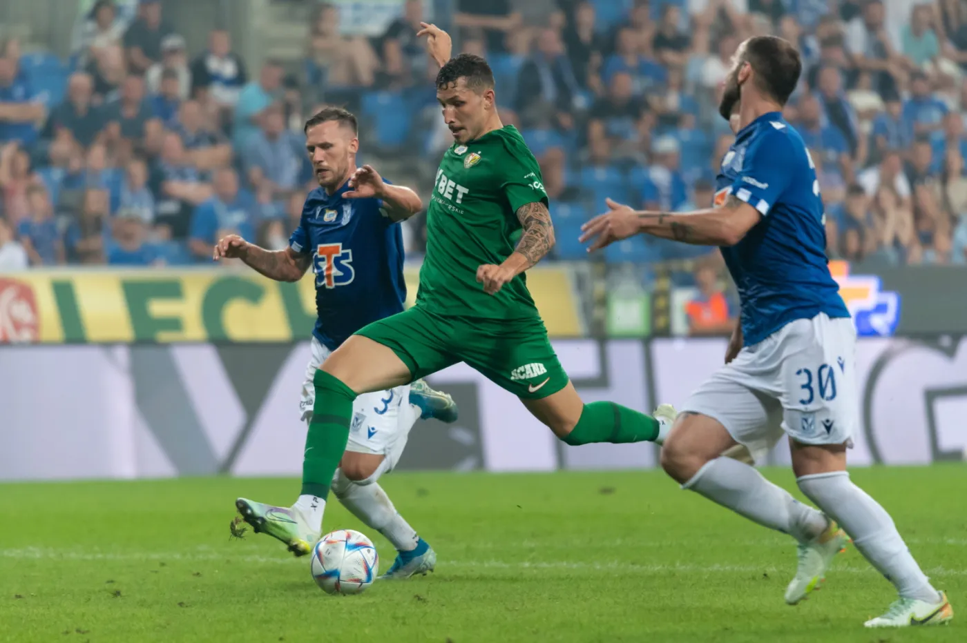 Liga Konferencji. Trener Lecha: Chcemy pokazać, że jeszcze żyjemy