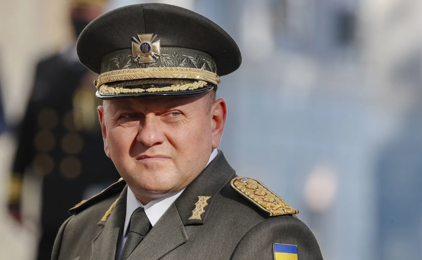 Generał Załużny: Oto ile nam zostało, by dojść do granicy w obwodzie charkowskim