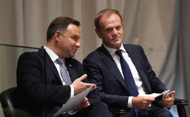 Tusk nie otrzymał zaproszenia na posiedzenie RBN. "Liczę, że w końcu Duda się przełamie"