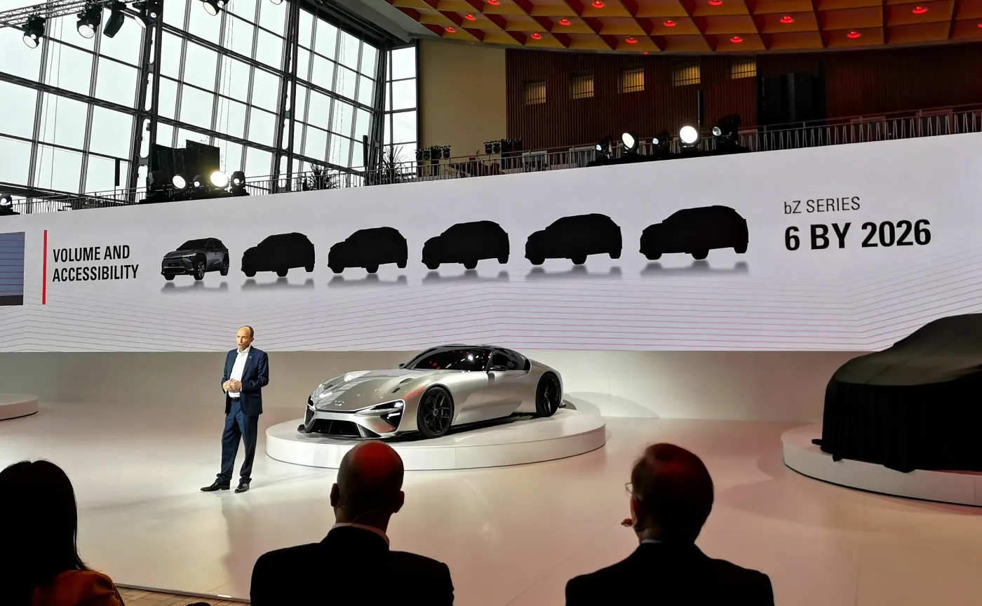 Toyota do 2026 roku zaoferuje sześć samochodów elektrycznych