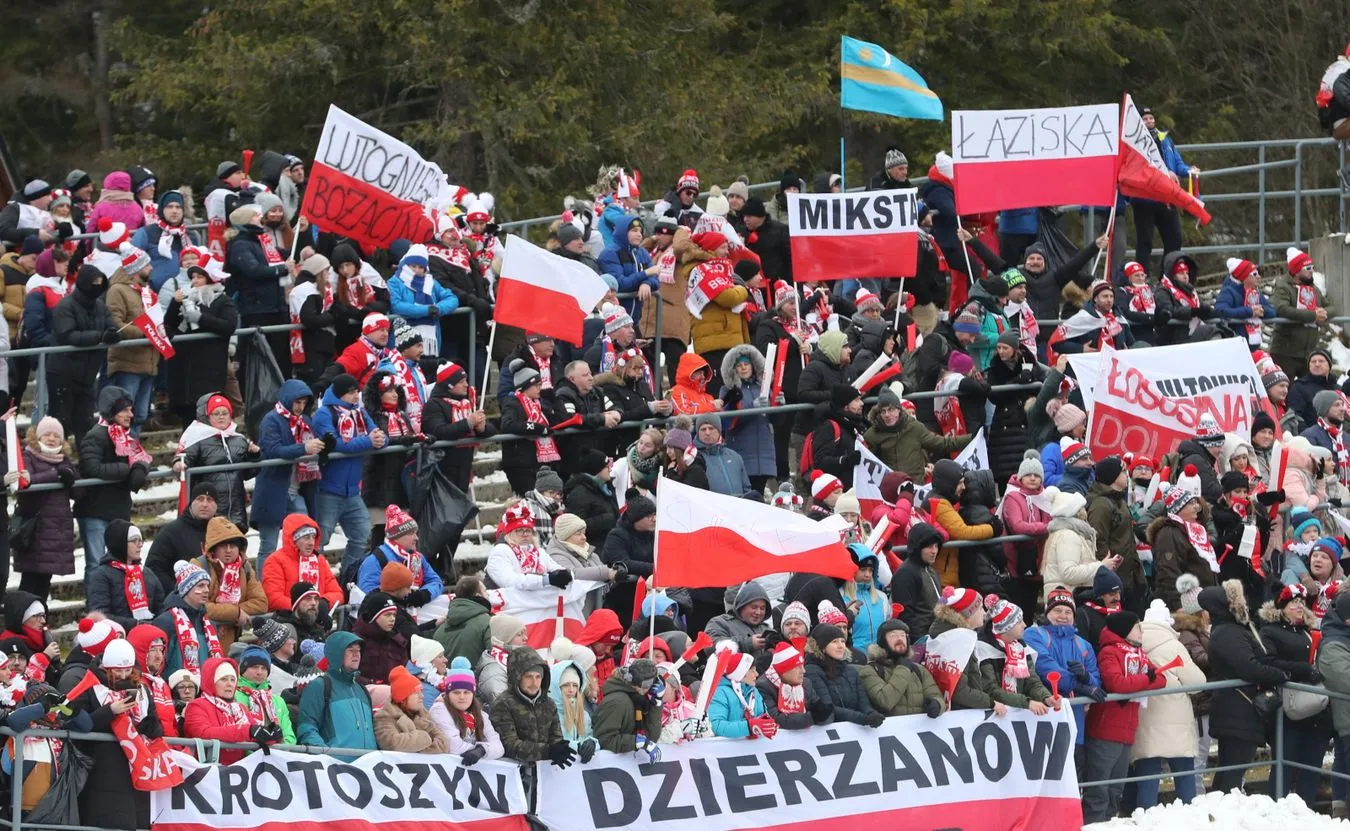 Puchar Świata w skokach przeżywa renesans... a na trybunach "jeden wielki skandal"