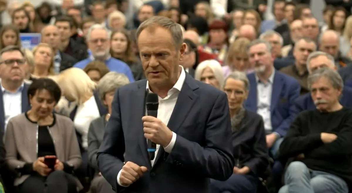 Donald Tusk w Rokietnicy