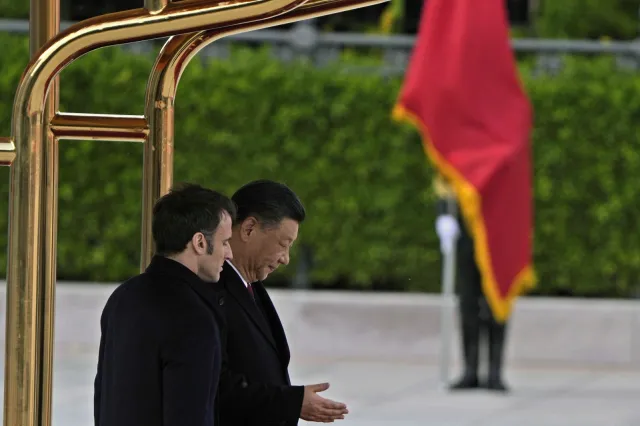 "Wiem, że mogę na pana liczyć". Macron spotkał się z Xi