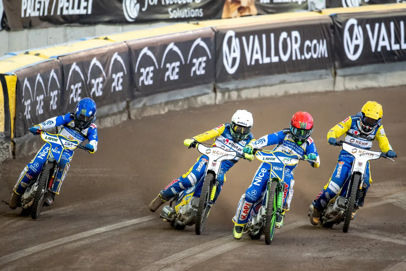 Patryk Dudek, Paweł Przedpełski, Martin Vaculik i Szymon Woźniak