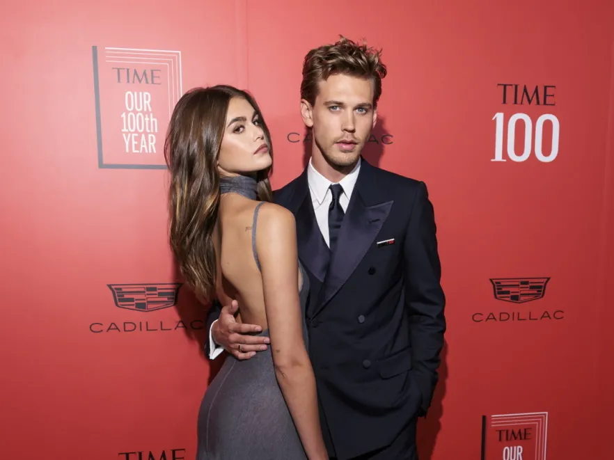 Najpiękniejsi! Córka Cindy Crawford i jej 10 lat starszy partner na gali "Time 100" [FOTO]