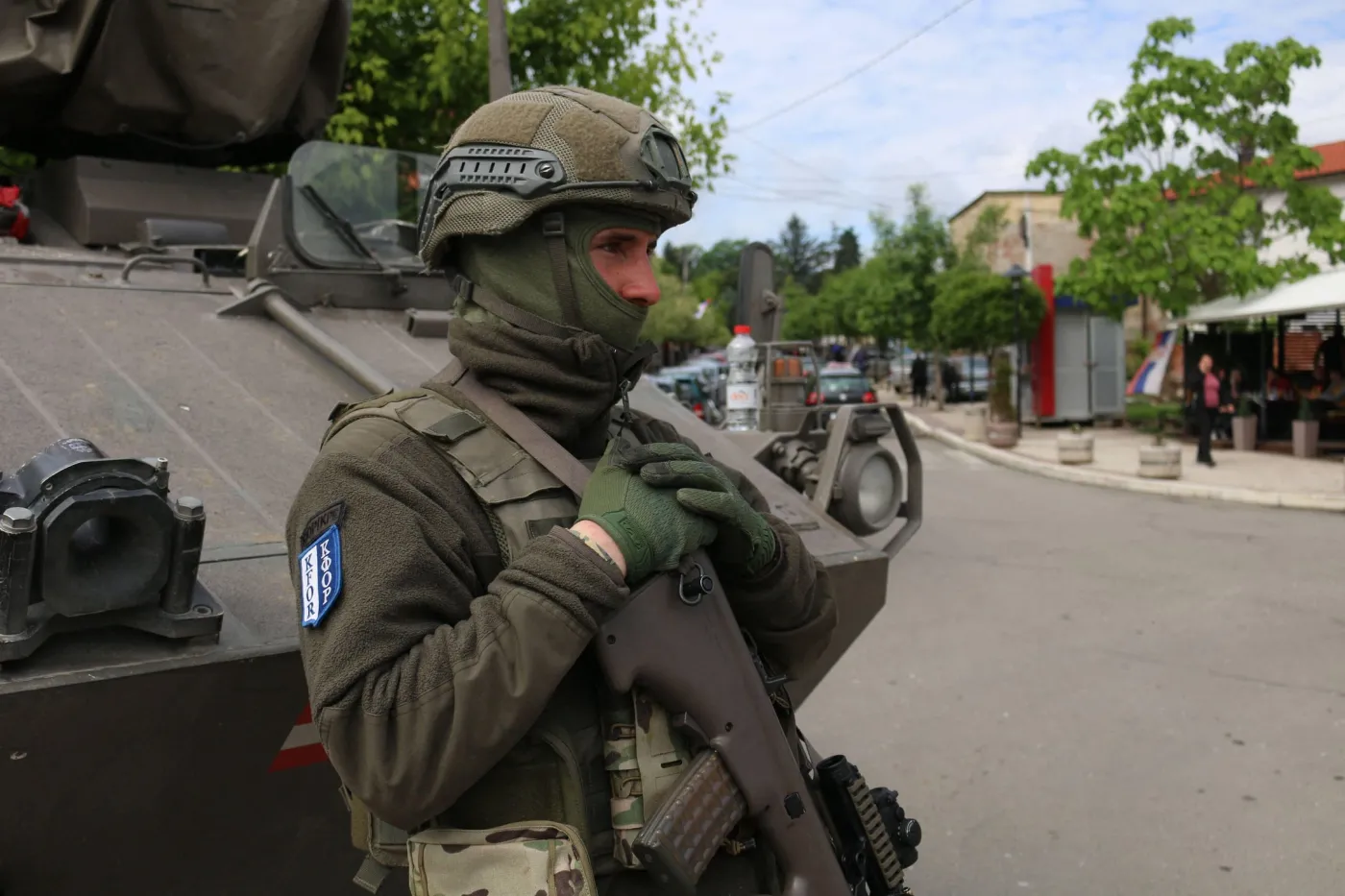 Żołnierze KFOR w Kosowie