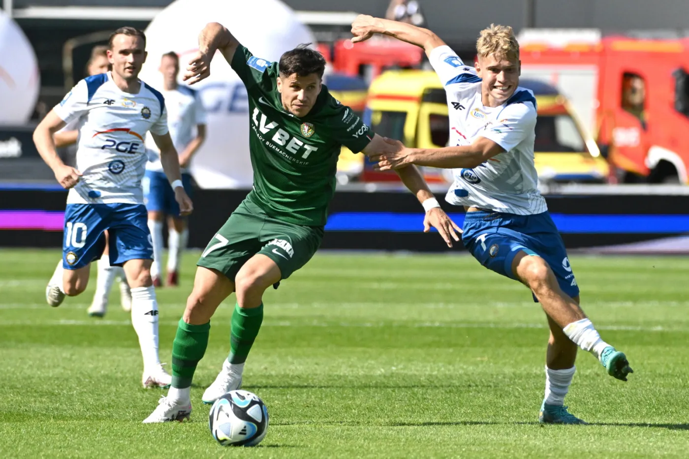 Śląsk rozgromiony w Mielcu. Wysokie zwycięstwo Stali [WIDEO]