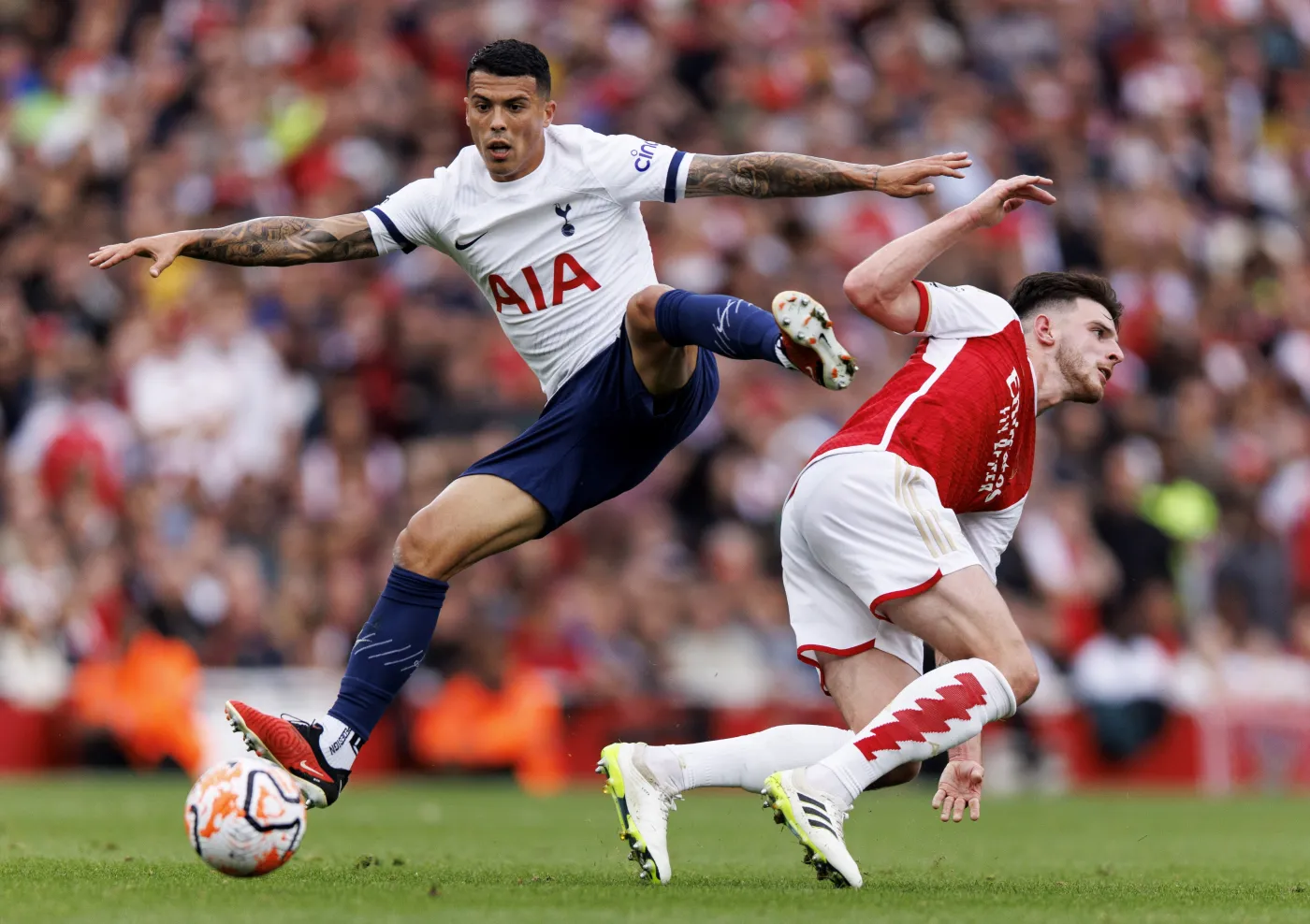 Declan Rice i Pedro Porro