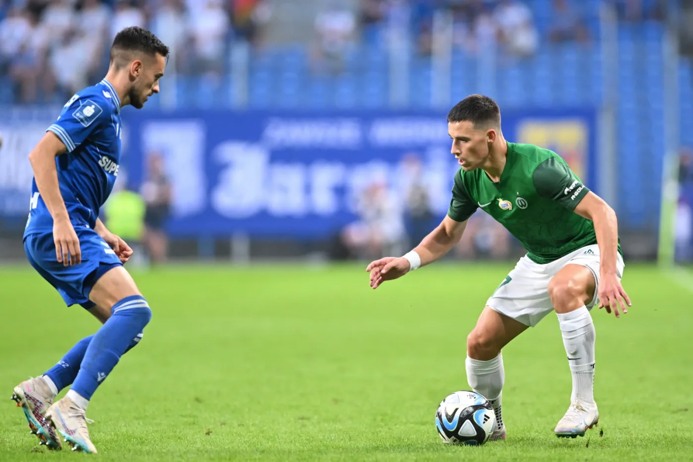 Derby Poznania dla Lecha. "Kolejorz" zaaplikował Warcie dwa gole