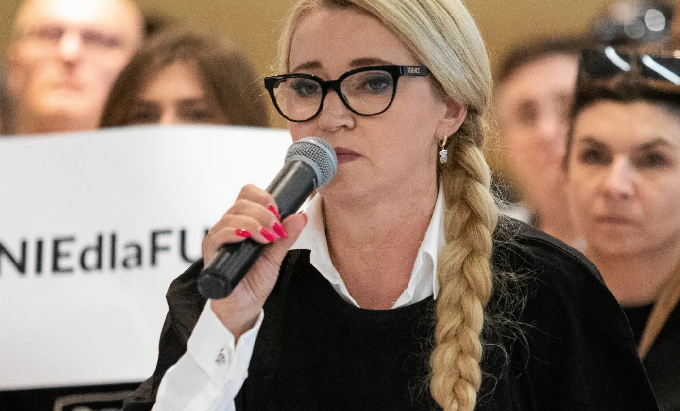 Posłanka KO Marta Wcisło