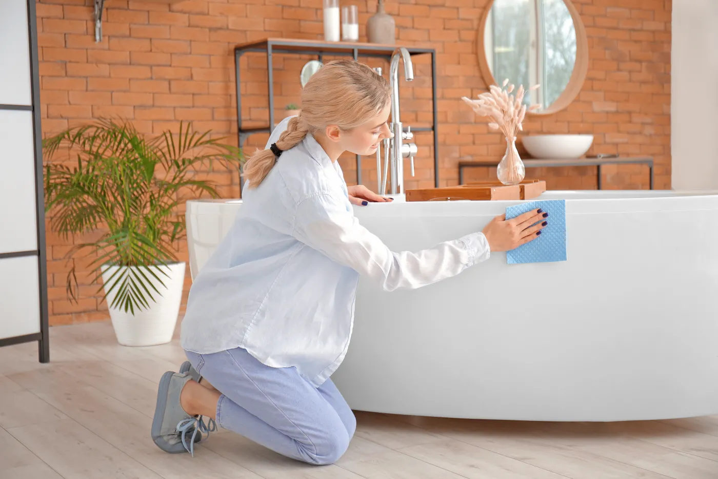 Jak sprawić, by wanna lśniła? Dla zdrowia czyść ją regularnie, nie tylko przed wizytą gości