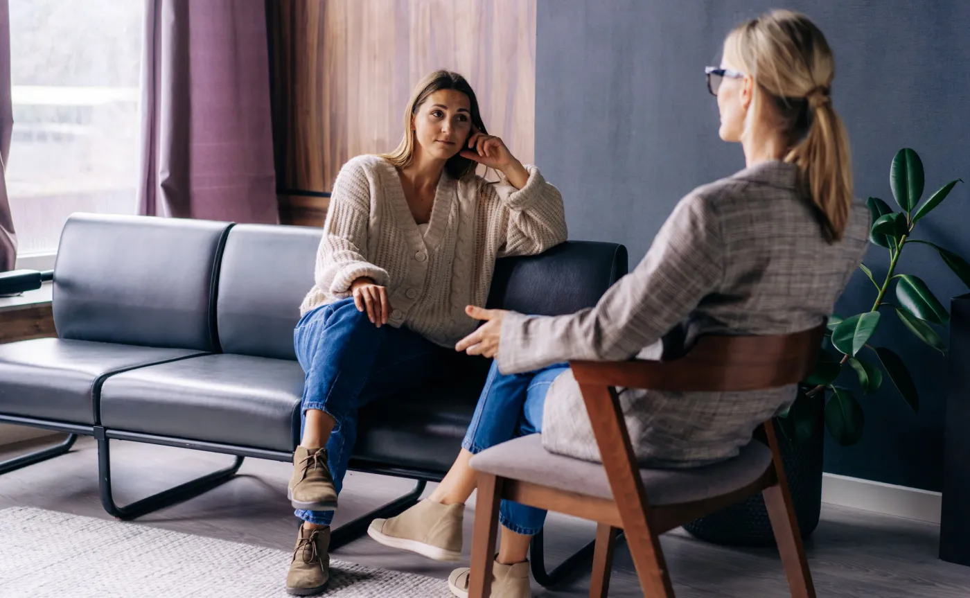 Rozmowa z psychologiem, terapia