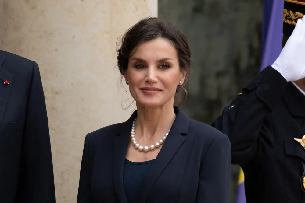 Paris,,France,-,11th,March,2020,:,Queen,Letizia,Of