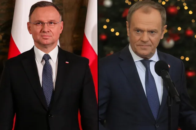 Przestrzeń powietrzna nad Polską naruszona. Duda odbył konsultacje z Tuskiem