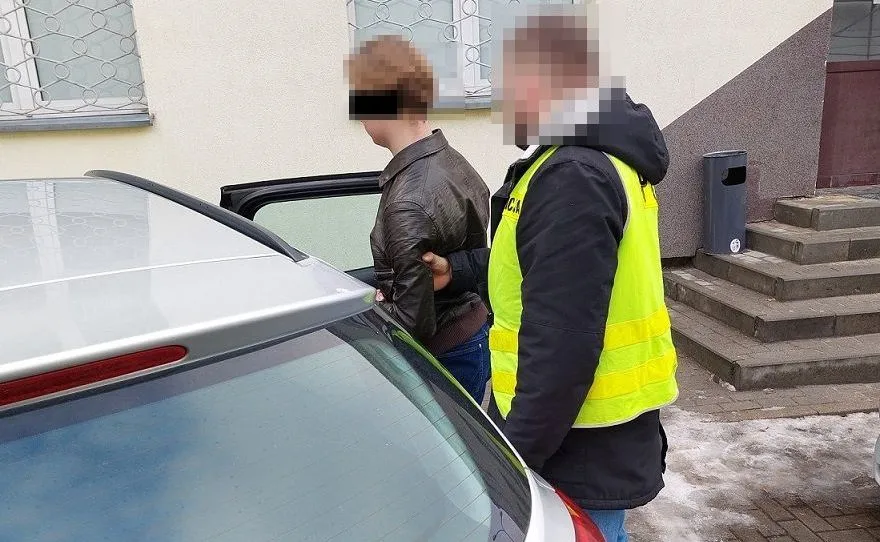 Młody działacz Suwerennej Polski zatrzymany pod zarzutem kradzieży