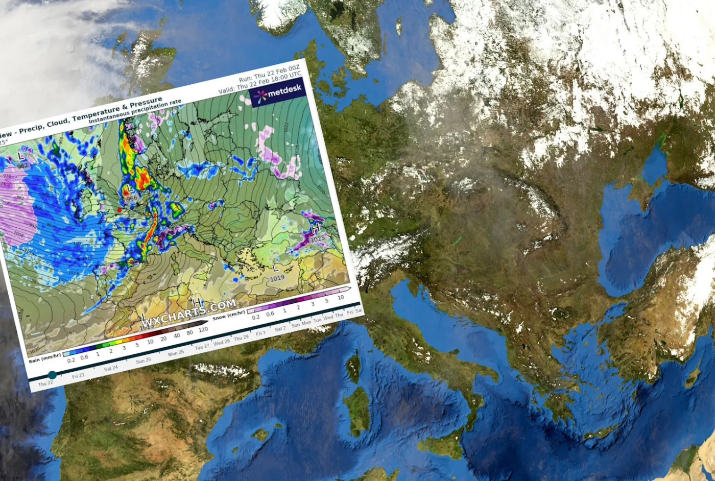 Cyklon Wencke przejdzie nad Europą. Wichury odczujemy także w Polsce