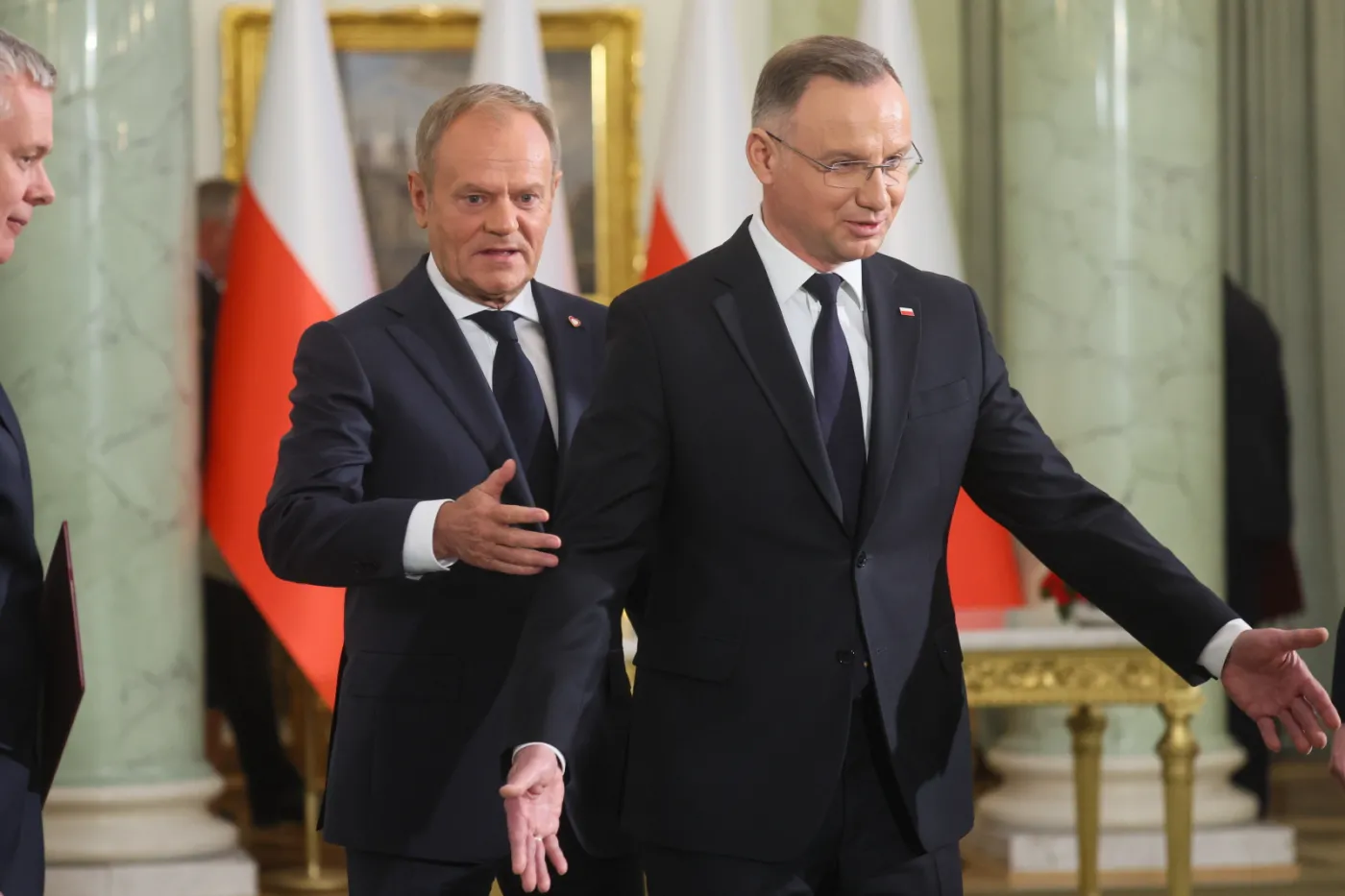 Duda "w cztery oczy" z Tuskiem. Oto, o czym rozmawiali...