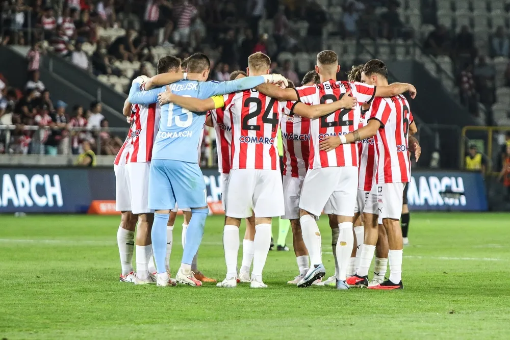 Piłkarze Cracovii Kraków