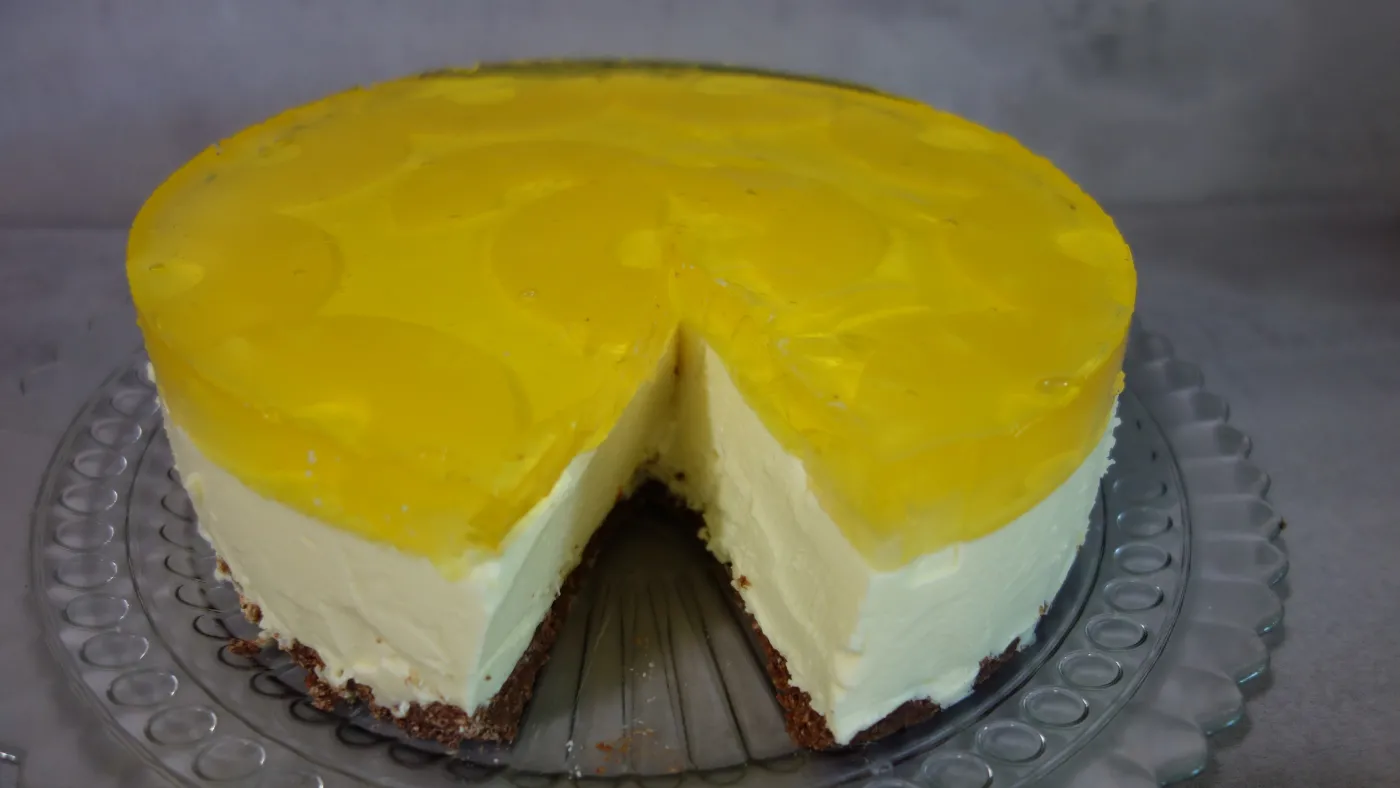 Sernik ananasowy na zimno