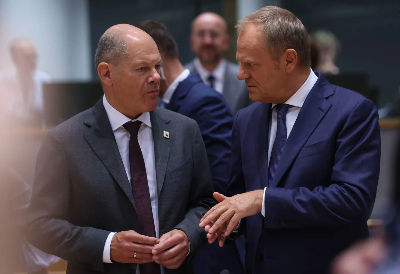 Olaf Scholz i Donald Tusk