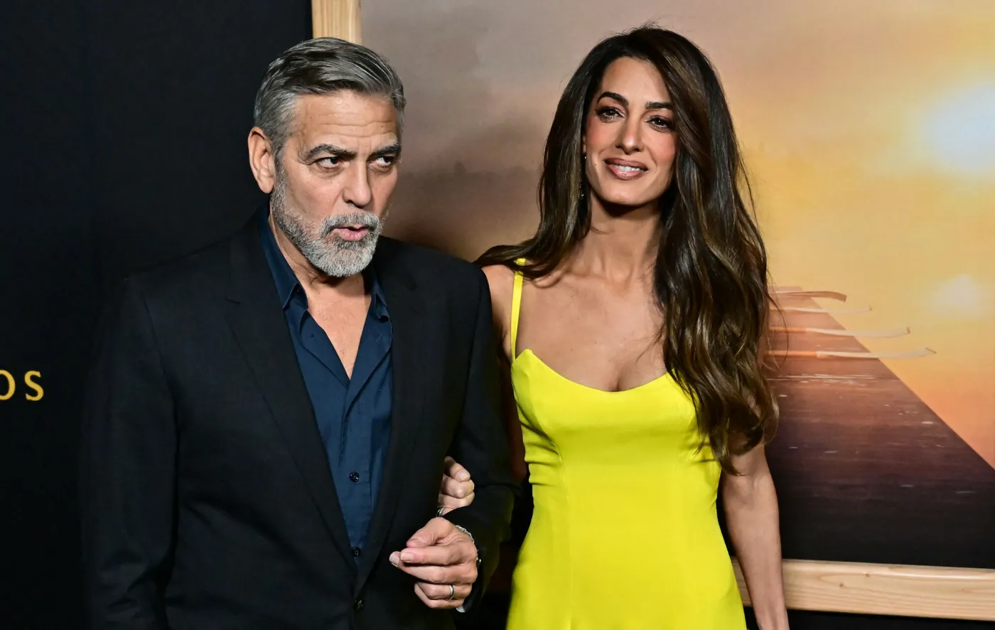 George i Amal Clooneyowie