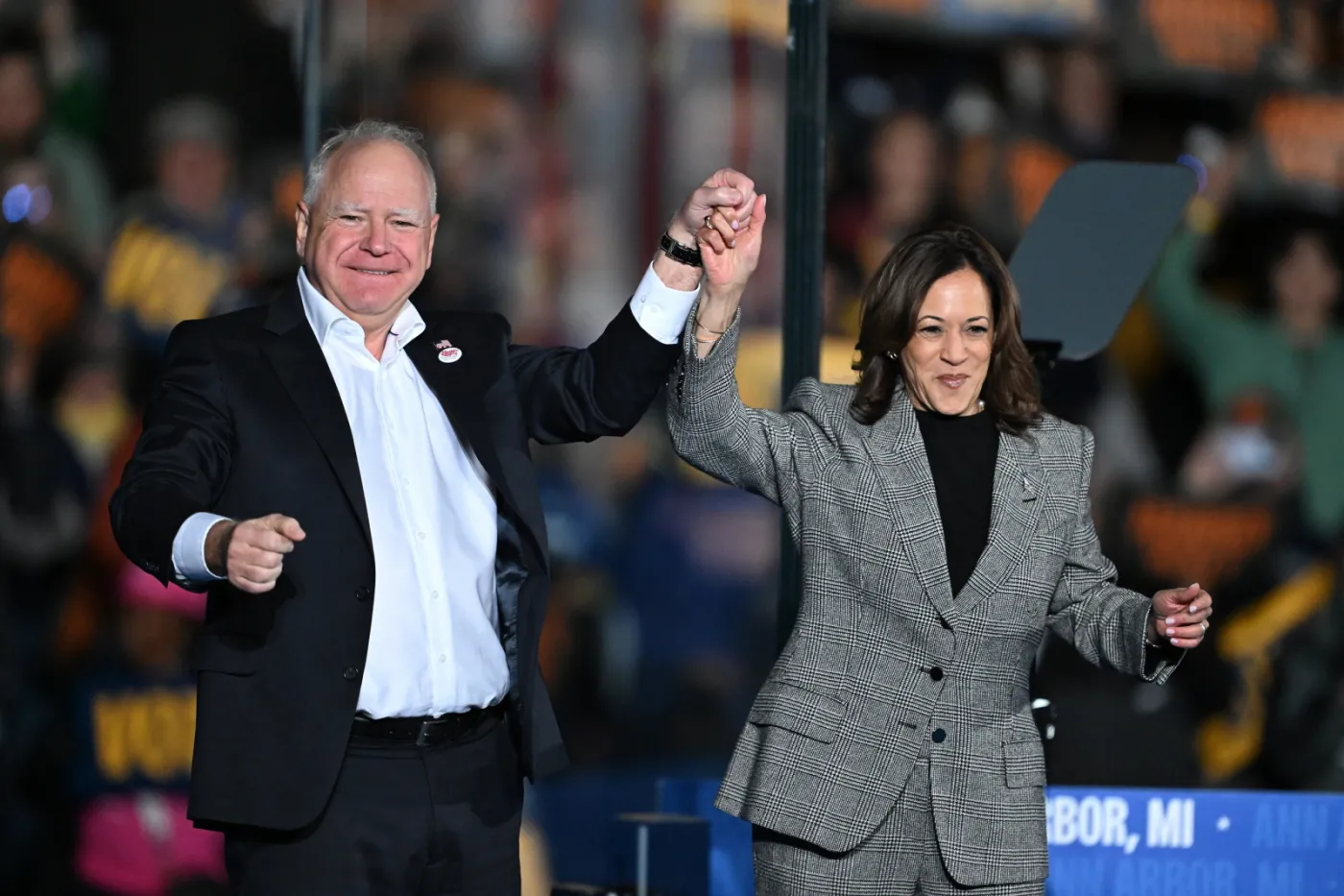 Tim Walz i Kamala Harris 