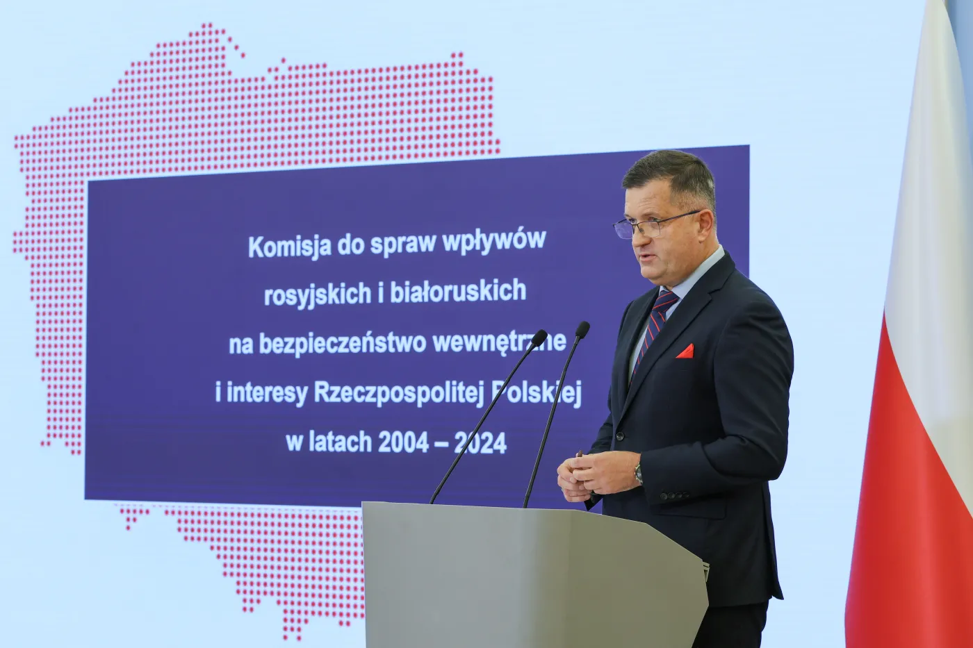 Jarosław Stróżyk, szef komisji ds. badania wpływów rosyjskich