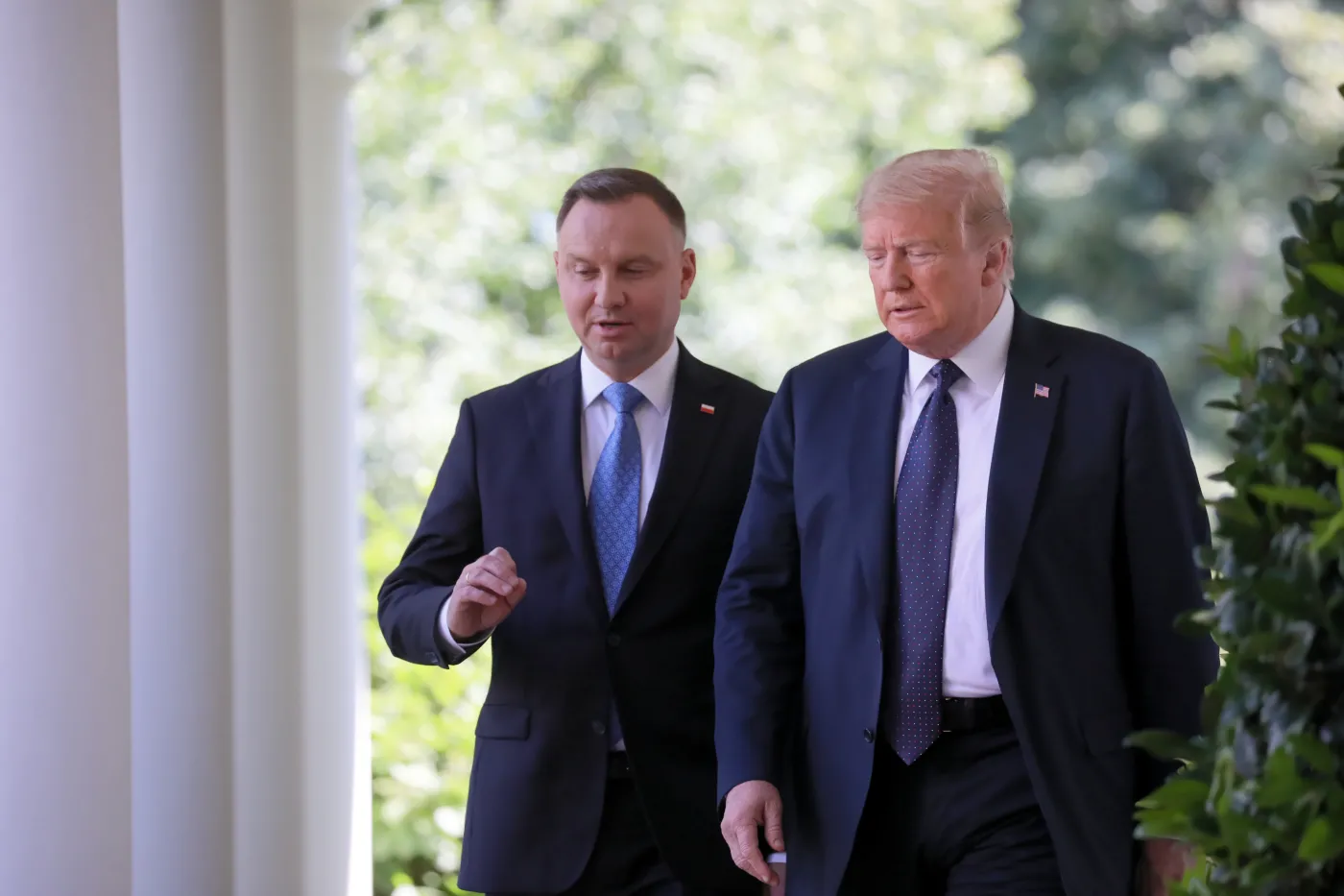 Andrzej Duda, Donald Trump
